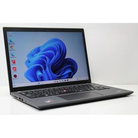 ノートパソコン 中古 ハイスペック Lenovo ThinkPad X13 Gen2 Ryzen 5 PRO SSD256GB メモリ8GB Windows11 WPS offce搭載 カメラ