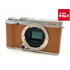 【中古】 【良品】 フジフイルム X-A2 ボディ ブラウン