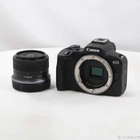 〔中古品〕 EOS R50 RF-S18-45 IS STM レンズキット ブラック【258】