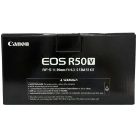 キヤノン Canon ミラーレス一眼カメラ EOS R50 V・RF-S14-30 IS STM PZ レンズキット(レンズセット) ブラック 【新品】 42511K251