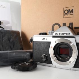 OM-3 ﾎﾞﾃﾞｨｰ SLV OMSYSTEM ミラーレス一眼