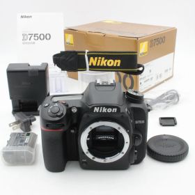 ショット数50247 【極美品】 Nikon ニコン D7500 ボディ デジタル 一眼レフ カメラ nikon 元箱(内部緩衝材あり)付属品付き 94001