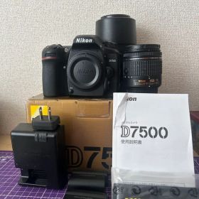 【最終値下げ】 Nikon D7500 本体+ダブルレンズ