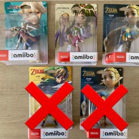 【新品未開封】選べるアミーボセット ゼルダ チキ