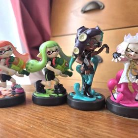 スプラトゥーン アミーボフィギュア 4体セット