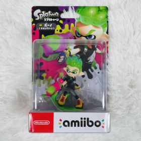 amiibo アミーボ ボーイ ネオングリーン スプラトゥーンシリーズ