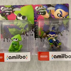 【新品】 Switch amiibo アミーボ スプラトゥーン イカ ボーイ