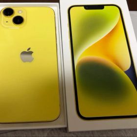 iPhone 14 イエロー 本体【箱あり】128GB