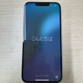 訳あり品/美品Apple iPhone14 512GBパープル 本体