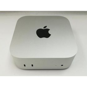 【中古】Apple Mac mini M4(CPU:10C/GPU:10C) 16GB/256GB シルバー MU9D3J/A (M4・2024)【神戸】保証期間１ヶ月【ランクA】