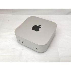 【中古】Apple Mac mini M4(CPU:10C/GPU:10C) 16GB/512GB シルバー MU9E3J/A (M4・2024)【戸塚】保証期間１ヶ月【ランクA】