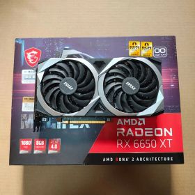 MSI AMD Radeon RX 6650 XT 8GB グラボ
