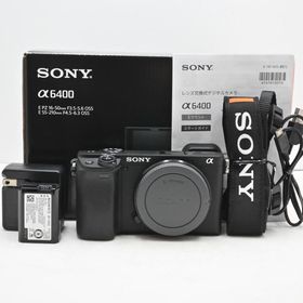 ショット数『1899』SONY(ソニー) APS-C ミラーレス一眼カメラ α6400 ボディ(レンズなし) ブラック