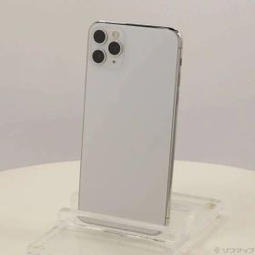 〔中古品〕 iPhone11 Pro Max 256GB シルバー MWHK2J／A SoftBank【344】