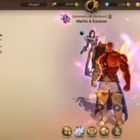 海外, +1300 虹のダイヤ+新しいエスカノール祭り(4/6)+フル装備+豊富な資源+最も安いアカウント