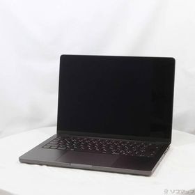 〔中古〕MacBook Pro 14.2-inch Late-2024 MW2U3J／A Apple M4 10コアCPU_10コアGPU 16GB SSD512GB スペースブラック 〔15.7 Sequoia〕〔377-ud〕