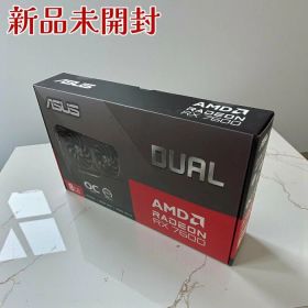 ASUS エイスース グラフィックボード DUAL-RX7600-O8G-EVO 8GB GDDR6 AMD Radeon RX 7600 PCIe4.0
