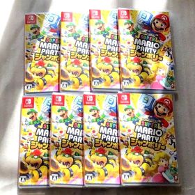Switch スーパー マリオパーティ ジャンボリー シュリンク付き 8枚セット