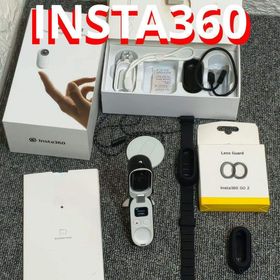 インスタスリーシックスティ(insta360)の♥️ 動作品 セット Insta360 GO 2 64GB 本体 + 付属品(コンパクトデジタルカメラ)