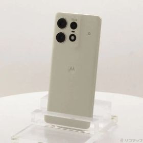 〔中古品〕 motorola edge 50s pro 256GB バニラクリーム MOSAH3 Softbank SIMフリー【377】
