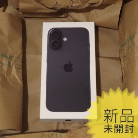【新品未開封】Apple iPhone16 128GB ブラック SIMフリー