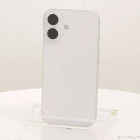 〔中古品〕 iPhone16 256GB ホワイト MYDX3J／A SIMフリー【377】