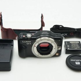 良品 Panasonic パナソニック LUMIX DMC-GF3 ボディ ミラーレス一眼カメラ エスプリブラック 251222t