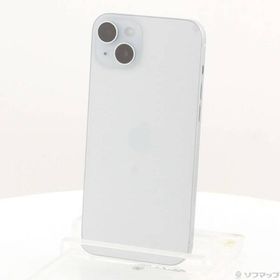 〔中古〕Apple(アップル) iPhone15 Plus 128GB ブルー MU0D3J／A SIMフリー〔196-ud〕