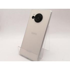 【中古】SHARP 国内版 【SIMフリー】 AQUOS R8 クリーム 8GB 256GB SH-R80【神保町】保証期間１ヶ月【ランクC】