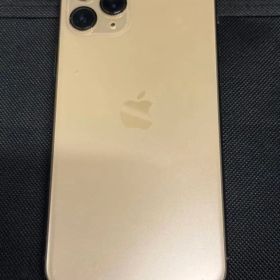 最終値下げ！！Apple iPhone 11 proゴールド 画面ヒビあり