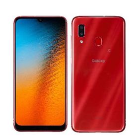 サムスン(SAMSUNG)のSCV43 Galaxy A30 レッド SIMフリー 本体 au スマホ ギャラクシー 【送料無料】 scv43rd7mtm(スマートフォン本体)