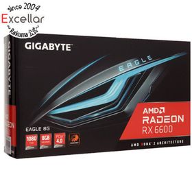 ギガバイト(GIGABYTE)のGIGABYTE製グラボ Radeon RX 6600 EAGLE GV-R66EAGLE-8GD PCIExp 8GB 元箱あり(PC周辺機器)