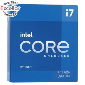 インテル(intel)のCore i7 11700K 3.6GHz LGA1200 125W SRKNL(PCパーツ)