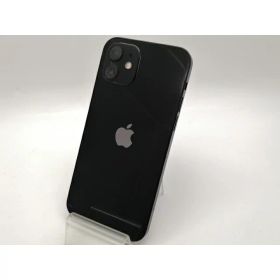 【中古】Apple SoftBank 【SIMロック解除済み】 iPhone 12 64GB ブラック MGHN3J/A【大須2】保証期間1ヶ月【ランクC】