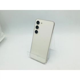 【中古】SAMSUNG au 【SIMフリー】 Galaxy S23 クリーム 8GB 256GB SCG19【柏】保証期間1ヶ月【ランクC】
