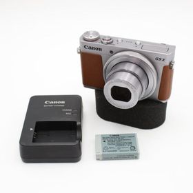 Canon デジタルカメラ PowerShot G9 X(シルバー) 光学3.0倍ズーム 1.0型センサー PSG9X(SL)