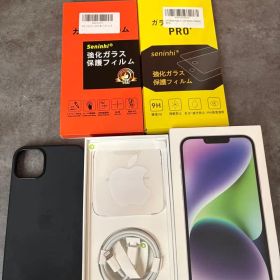 iPhone14plus パープル 128GB
