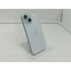 【中古】【赤ロム保証あり】Apple au 【SIMフリー】 iPhone 15 128GB ブルー MTML3J/A【札幌】保証期間1ヶ月【ランクB】