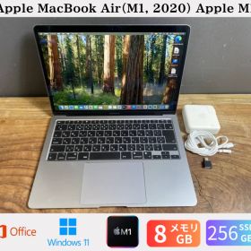 ［美品］Apple MacBook Air（M1, 2020） Apple M1 / メモリ8GB / SSD 256GB / Windows 11 / CJ606