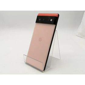 【中古】Google au 【SIMフリー】 Pixel 6 カインダコーラル 8GB 128GB GR1YH【ECセンター】保証期間1ヶ月【ランクB】