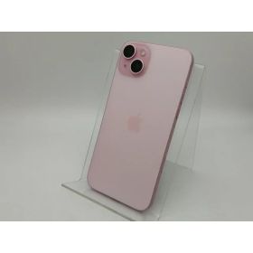 【中古】Apple 国内版 【SIMフリー】 iPhone 15 Plus 128GB ピンク MU093J/A【大須2】保証期間1ヶ月【ランクA】