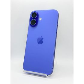 【BT90%】 iPhone 16 ウルトラマリン 128GB DOCOMO SIMロック解除済み 通信制限△