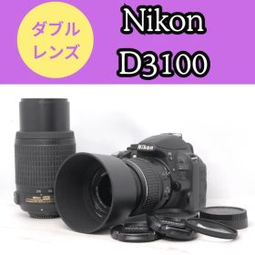 ⭐️スマホに送れる一眼レフ⭐️Nikon D3100 ダブルレンズ