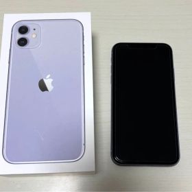 【美品】 iPhone 11 パープル 128GB