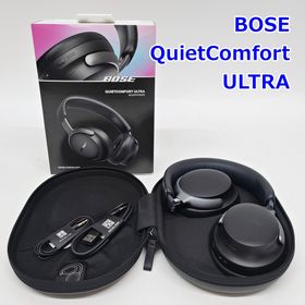 ボーズ(BOSE)のBOSE QuietComfort ULTRA Headphones QC 第1世代 ウルトラ ブラック Bluetooth ワイヤレスヘッドホン ノイズキャンセリング ボーズ R2512-131(ヘッドフォン/イヤフォン)