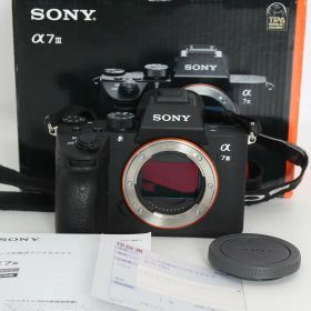 【ポイント2倍！お買い物マラソン】【美品】SONY α7 3 ILCE-7M3 ボディ 35mmフルサイズ ミラーレスカメラ アルファ ソニー 本体 【中古】