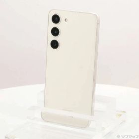 〔中古品〕 Galaxy S23 256GB クリーム SCG19 au SIMフリー【377】