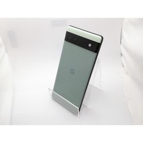 【中古】Google au 【SIMフリー】 Pixel 6a セージ 6GB 128GB GB17L【秋葉3号】保証期間１ヶ月【ランクC】