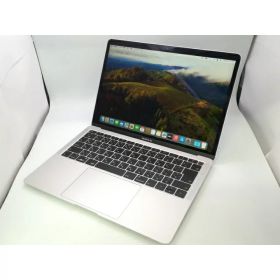 【中古】Apple MacBook Air 13インチ Corei5:1.6GHz 256GB シルバー MREC2J/A (Late 2018)【大阪堂島】保証期間1ヶ月【ランクB】