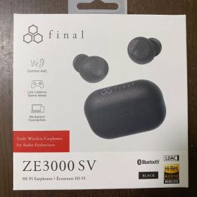 final ZE3000 SV ブラック ワイヤレスイヤフォン